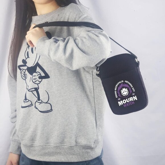 Video Game Inspired Gift Crossbody Bag Women Polyester Compact Organizer - Picture 2 of 7